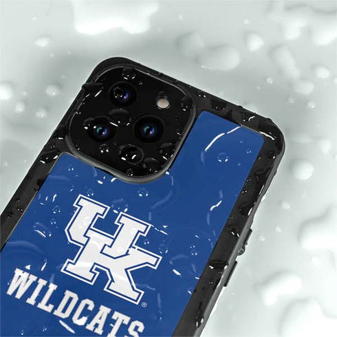 University of Kentucky UK Wildcats iPhone 15 Pro Waterproof Case